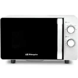 Orbegozo MI 2060 CE Microondas 700W 20L Flatbed Interior Cerámico Blanco
